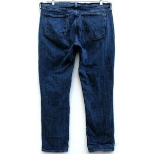 Old Navy Boyfriend Dark Wash Stretch Sz 14